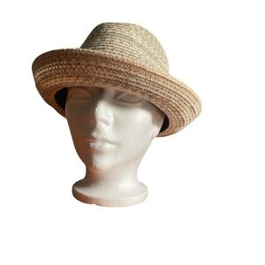BAILEY of HOLLYWOOD beige L (59 cm) packable Freddy Player cloth hat